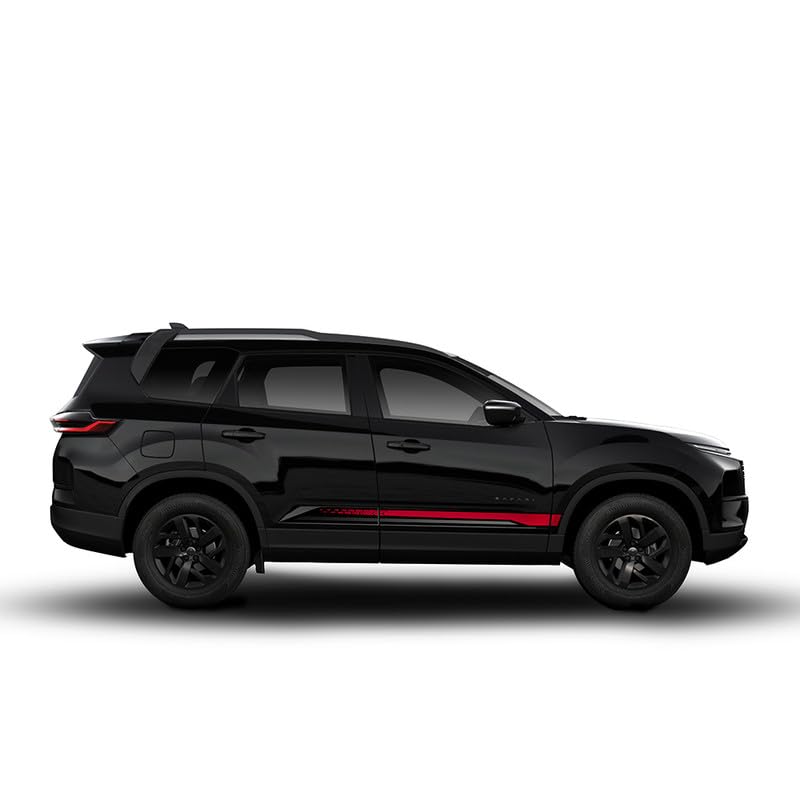 Vortex Edition Decal Made for TATA Safari| Colour - Oberon Black | Size - 15.5 x 7 cm-image-33
