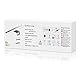 Aogled Led Spiegelleuchte Badezimmer 10W 820LM 40cm 230V 6500K,3-in-1 Bad Spiegellampe,Kein Flimmern Badlampe Wandbeleuchtung Kaltweiß 400mm Bad Spiegelleuchte