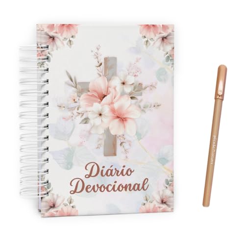 Caderno Di&aacute;rio Devocional Evang&eacute;lico - Capa Dura Premium