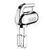 Dualit Hand Mixer - 400W - Strong Grip Handle - Attachments Included - Integral Plug Storage - 4 Speed Settings - Repairable gears - Flat Beaters, Dough Hooks, Balloon Whisk