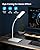 TROND LED Desk Lamp for Home Office, 3 Color Modes 7 Brightness, Dimmable Table Lamp, Eye Caring Reading Light, Adjustable Gooseneck, Touch Control, Setting Memory, Desk Light for Study Task Work