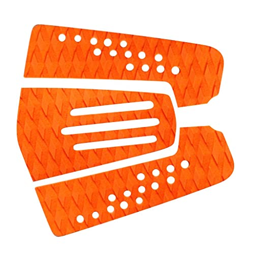 perfk 3 Piezas Eva Almohadillas de de Surf Tenazas Kitesurf Surf, Naranja