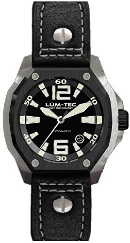 Lum-Tec V Series V7 Luminous black automatic men's watch