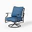 Gemstone Blue - Swivel Chairs
