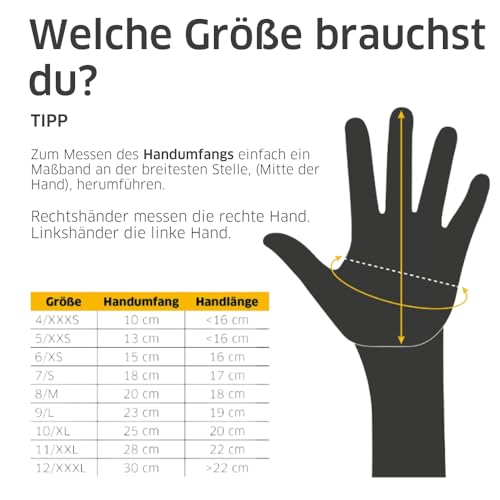 Foto von Gebol Grip Tech (1 Paar) - Nitril-PVC-Mischung, Chemikalienbeständige Nitrilhandschuhe, Putzhandschuhe für Industrie & Werkstatt, Nylon-Futter, für Herren, L (Gr. 9)