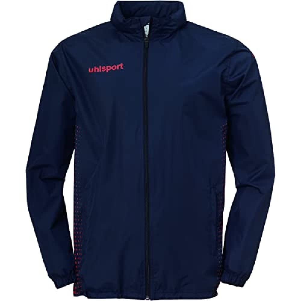 Uhlsport Uhlsh Men Score Rain Jacket Men's Jacket - Marine/Fluo Red, XX-Large
