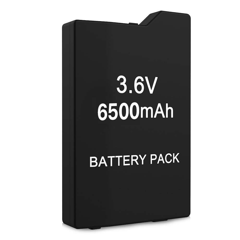 6500mAh Ad Alta Capacità 3.6V Litio ION Batteria Ricaricabile di Ricambio per Sony PSP 2000/PSP-3000 Console (Non per PSP-1000)