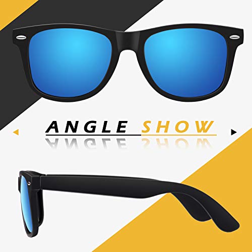 Image of LINVO丨Half Rim High-end Branded and Stylish Sunglasses丨Polarized and 100% UV Protected 丨Men & Women丨Medium丨Riding & Driving