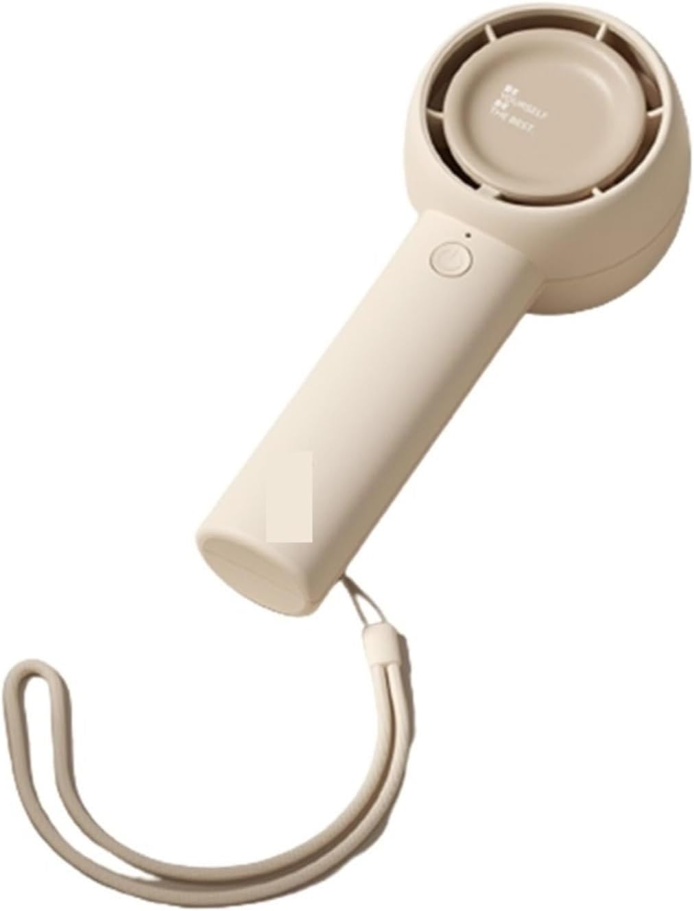 HCPAVFRNJYX Portable rechargeable leafless fan, ultra-quiet three-speed handheld electric summer, mini personal cooling device