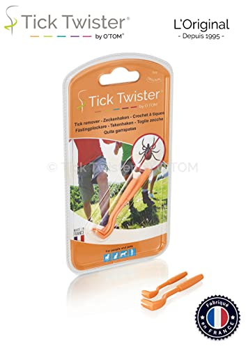 ZECKENHAKEN MENSCH U TIER, 2 St,Sortierte Farben