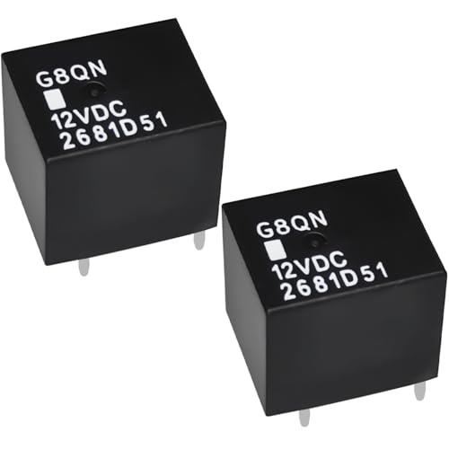 G8QN R303 F8VF-BA (Set of 2), 12VDC 5Pin Automotive Relay for Fuel Pump Gauge, Compatible with Expedition Explorer Truck