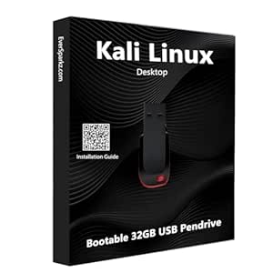 Kali Linux 64 bit - Live Bootable USB Drive - Linux OS - Ethical ...
