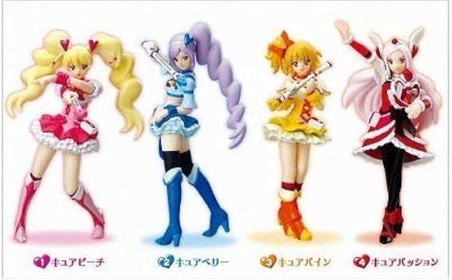 Qposket フレッシュプリキュア キュア ピーチ パッション ベリー パイン Qposket フレッシュプリキュア キュア ピーチ パッション ベリー