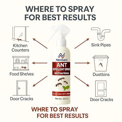 NexGard Herbal Bed Bug Repellent Spray – 200ml | 100% Herbal and Natural Pest Control with Plant-Based Oils | Safe for Kids, Pets, and Plants | Non-Toxic | Repels Without Killing