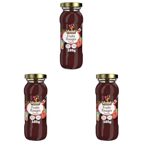 VAHINE - Nappage aux Fruits Rouges 155 g (Lot de 3)