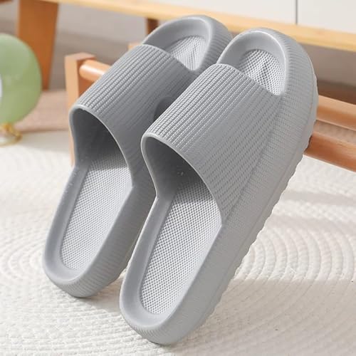 Pillow Slippers for Women and Men Non Slip Quick Drying Shower Slides Bathroom Sandals