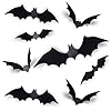 Coogam60pcshalloweenbatsdecoration4differentsizesrealisticpvcblack3dscarybatstickerforhomedecordiywalldecalbathroomindoorhallowmaspartysupplies  Urban Country Home Decor Coogam 60pcs halloween bats decoration 4 different sizes realistic pvc black 3d scary bat sticker for home decor diy wall decal bathroom indoor hallowmas party supplies  urban country home decor