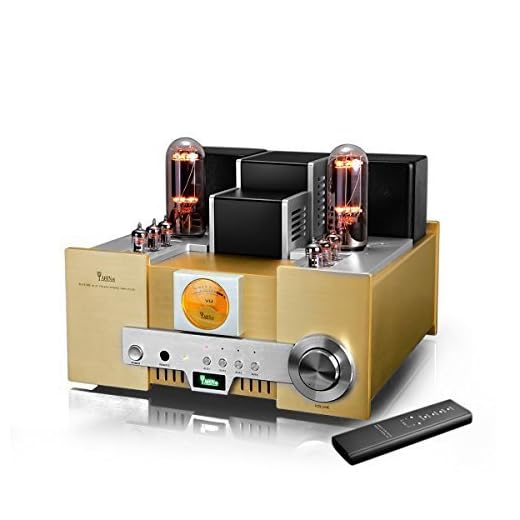 YAQIN MS-650B 8452 Class A Single Ended Integrated Tube Amplifier with Remote Control