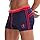 Arcweg Badehose Herren Eng Kurz Badeshorts mit Tunnelzug Schwimmhose Wassersport Kurze Hose UV Schutz Jungen Schwimmwear Schulschwimmen Marine/Rot XXL(EU
