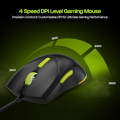 Image of Archer Tech Lab Wired Gaming Keyboard and Mouse Combo| RGB Backlit, 87 Keys with 19 Anti-Ghosting, 7-Button Mouse, Adjustable 4 DPI (1200-3600) USB Plug & Play for PC Laptop Mac PS5 Xbox (Astra G300)