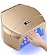 jutyum 298W UV Lampe für Gelnägel, UV nagellampe, Nagel Lampe mit 4 Timern, LCD-Display, Sensor, Abnehmbarer Basis, Nageltrockner, UV Lampe für Shellac Nägel