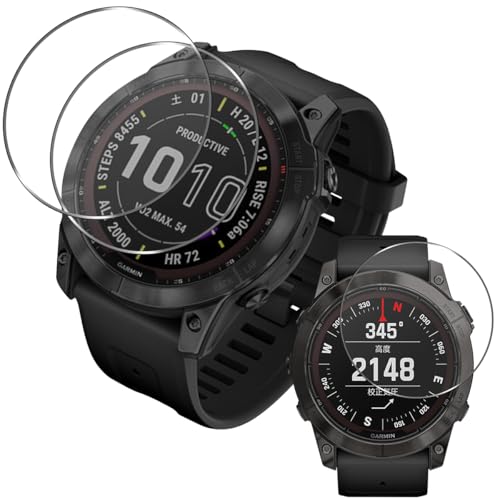 Ή GARMIN(K[~) Fenix 7X Pro/epix Pro (Gen 2) 51mm KXtB y3Zbg {Ɏqf z K[~ Fenix 7X tB KX t یtB Jo[ P[X ȒP\t d
