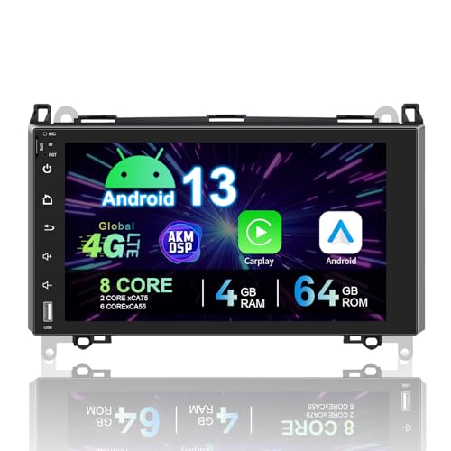 NUOTIAN Radio Coche 2 DIN con Pantalla táctil de 9 Pulgadas IPS para VW T5 Golf 6 5 Passat Polo Sharan Seat,Reproductor Multimedia con CarPlay y Android Auto Bluetooth,GPS RDS FM Am Radio WiFi