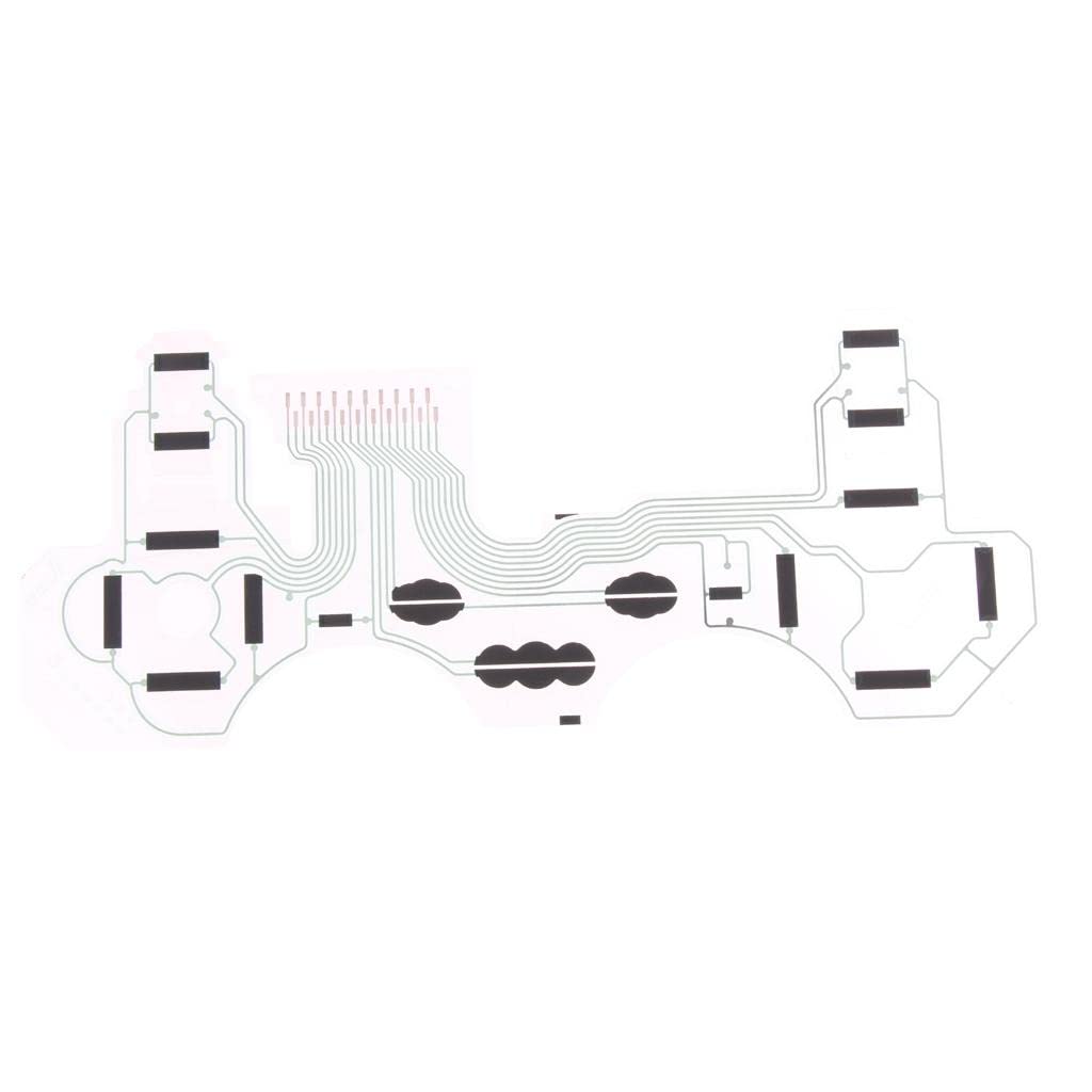 CALANDIS 6xConductive Film Flex Cable Ribbon Circuit Board for Sony PS3 194A Controller-image-11