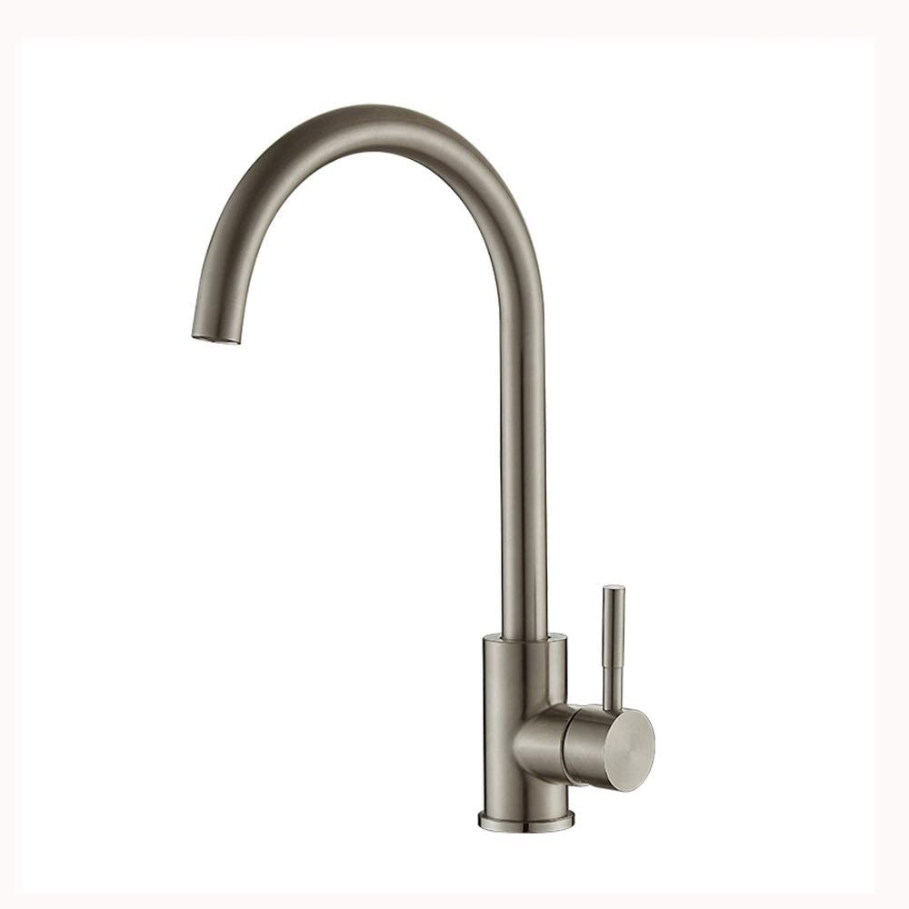 Kitchen Sink Taps,Kitchen Faucet Hot and Cold Water Tap Mixer Faucets Bathroom Faucets Sink Tap Bathroom 360 Degree Swivel Accessories FANDIAO