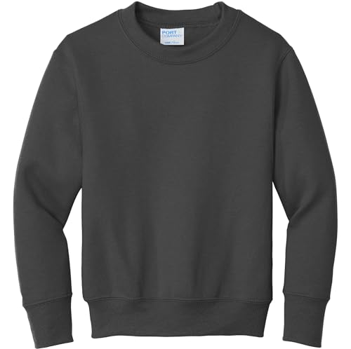 Port & Co Youth Core Fleece Crewneck Sweatshirt-PC90Y4