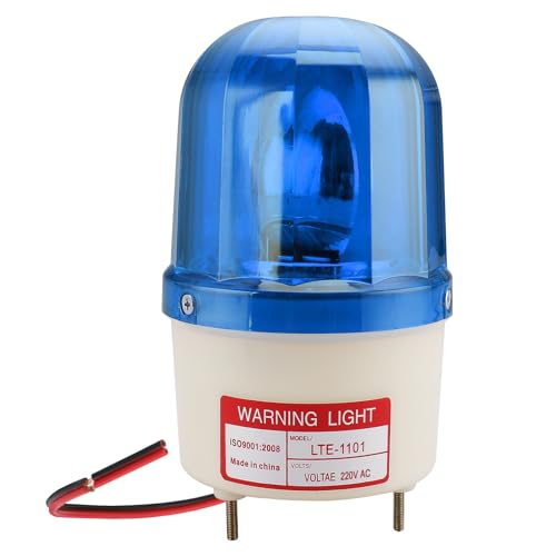 Baomain Industrial Signal Light LTE-1101 Blue Signal Light AC 220V