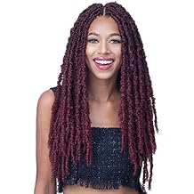 Bobbi Boss Nu Locs Distressed Butterfly Locs Braid Plus 18" 2X 6-Pack, 1