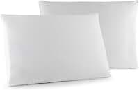 Kit 02 Fronhas Classic Tecido Percal 400 Fios 70x50 cm Antiácaro, Anti-pilling com Toque Macio - Branco