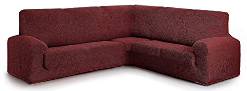 Funda para sof rinconero Hecho de Tejido Adaptable Spongy tamao Normal (hasta 450 cm) - Color 08