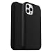 Produktbild OtterBox Strada Hülle für iPhone 12 / iPhone 12 Pro, stoßfest, sturzsicher,Premium Lederfolio mit Zwei Kartenhaltern, 3X getestet nach Militärstandard, Schwarz, Keine Einzelhandelsverpackung