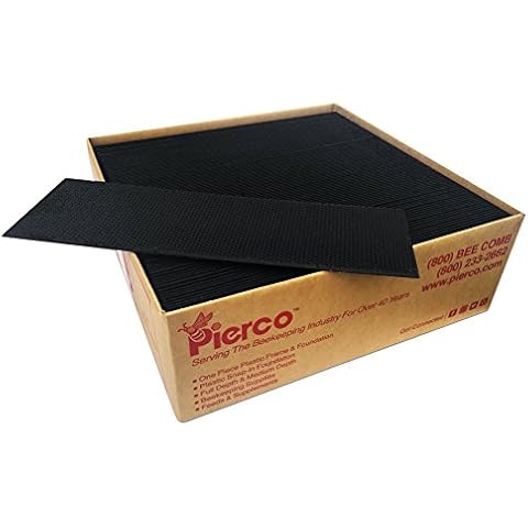 6" MEDIUM FOUNDATION WAXED - 100 pack | Black Cover