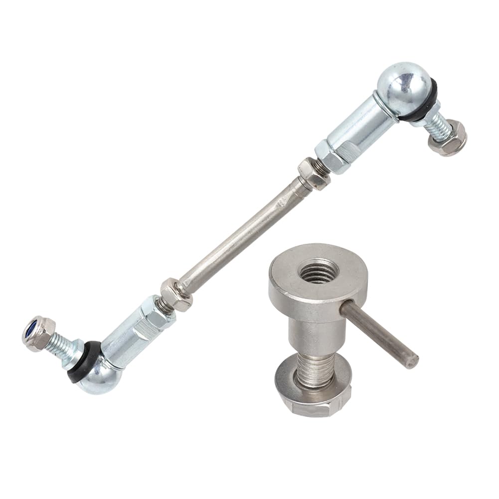 Alpha Rider Adjustable Gear Linkage and Hub for Royal Enfield Meteor 350 - Stainless Steel Replacement