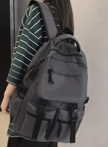 Image of Glowic Spacious Backpack with Compartments for 15-Inch Laptop, Books, Headphones, Phone, Wallet, and Water Bottle - Ideal for Daily Use