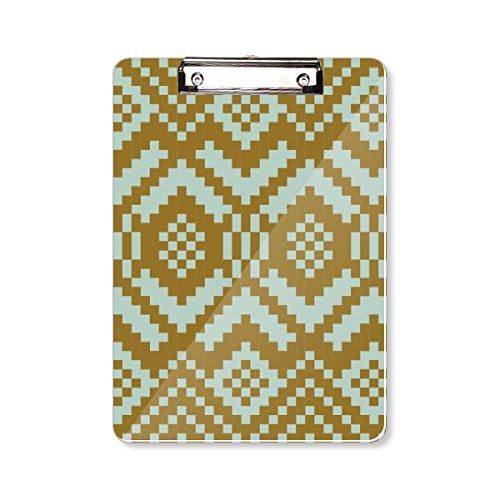 Porte-bloc bleu clair A4 idéal pour organiser vos réunions et notes de bureau