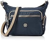 Bandolera mediana Kipling Gabbie, Bolsos cruzados Mujer, Azul (Endless Blue), One Size