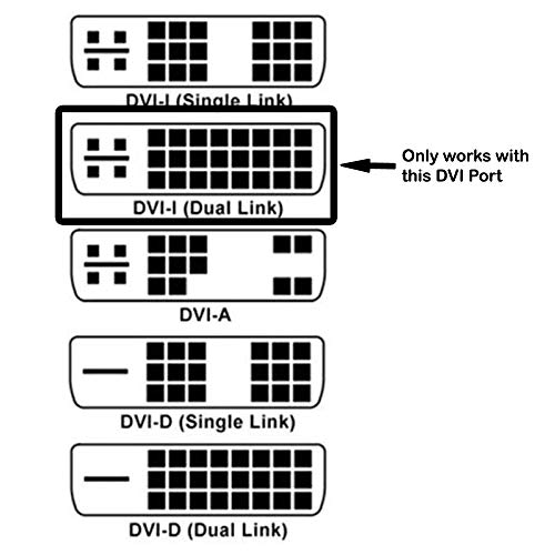 CABLESETC Dual Link DVI-I Digital+Analog Male 24+5 29 pin to VGA D-Sub 15pin Male Adapter Cable Lead 1m for PC Graphics Card to LCD Plasma Projector - Image 5