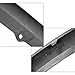 PartsFlow Front Lower Bumper Valence Trim Spoiler Lip Air Chin Splitter Left And Right Side Air Dam Deflector Valance Compatible With 2012 2013 2014 Ford Focus FO1095244 FO1095245