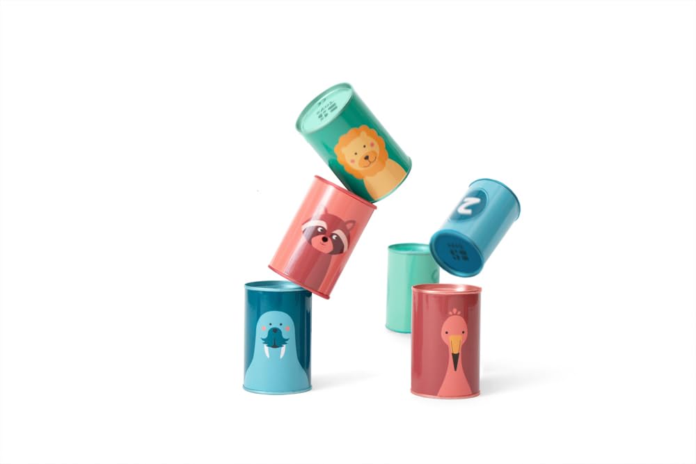 BS Toys Tin Throwing Animals, Garden & Outdoors game, Suitable for Children from 3 years - Image 2
