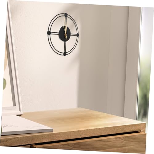 Reloj de Pared Vintage de Metal BESPORTBLE 31 cm miniatura 6