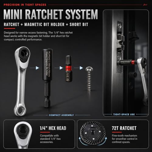RLVKEAZ 88-Piece Impact Bit Set