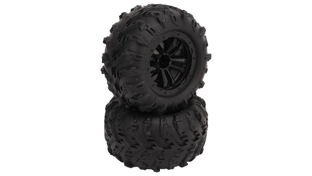 Garosa Roue de pneus de voiture RC 2 pièces roues de voiture RC pneus Garosa Roue de pneus de voiture RC 2 pièces roues de voiture RC pneus