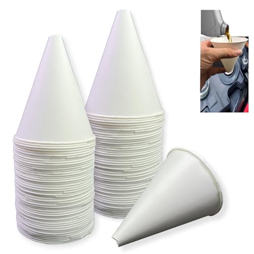 Paper Funnels for Motor Oil