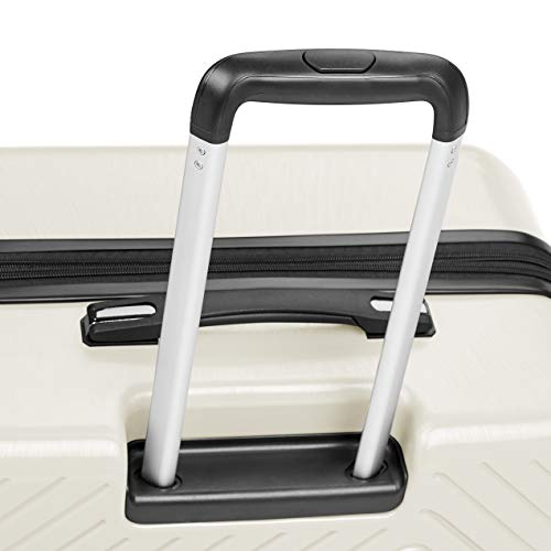 image for AmazonBasics Geometric Travel Luggage Expandable Suitcase Spinner with