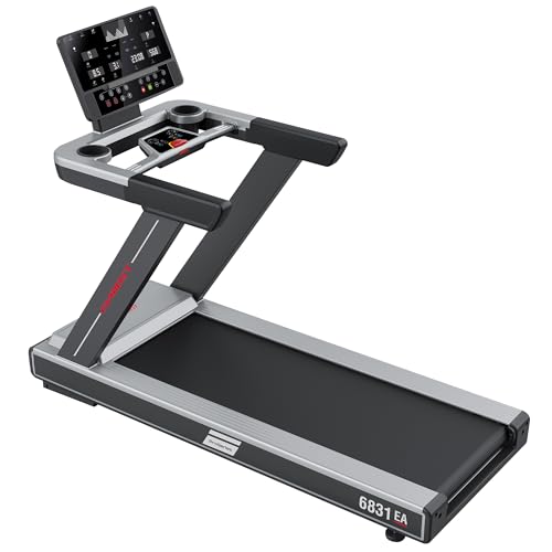 Image of GYMOST Treadmills for Home,5.0HP Foldable Treadmill with 15% Auto Incline,Advanced Heavy Duty Commercial Series Treadmills for Gym,Running and Walking