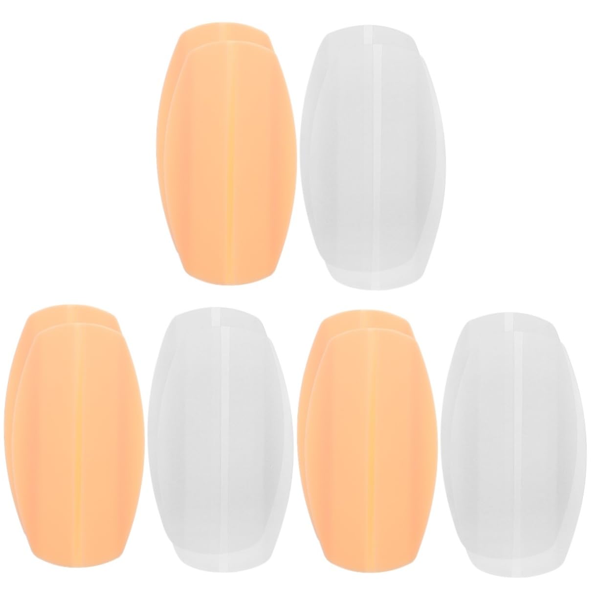 FRCOLOR Almohadillas Antideslizantes Para Sujetadores De Silicona De Cojines Para Transparentes Y Discretos Para Mujeres